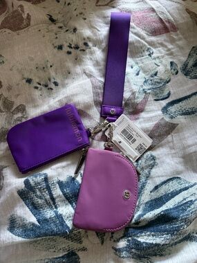 Lululemon Dual Pouch Wristlet College Purple/Mystic